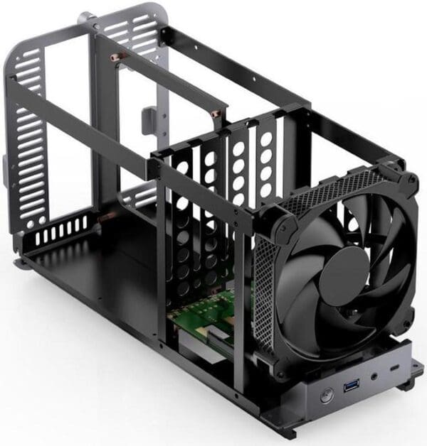 Renault NR18-6000 NAS | Mini-ITX | 6*SATA 3 | 5C/6T | 4*Intel 2.5G | 2*DDR5 | 2*M.2 - Image 2