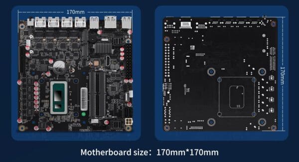 Renault NR18-6000 NAS | Mini-ITX | 6*SATA 3 | 5C/6T | 4*Intel 2.5G | 2*DDR5 | 2*M.2 - Image 14